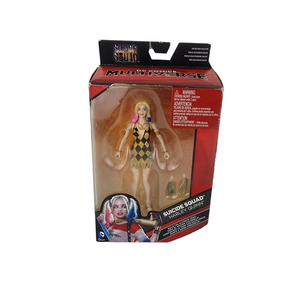 DC COMICS MULTIVERSE SUICIDE SQUAD HARLEY QUINN 6" ACTION FIGURE DOLL NEW